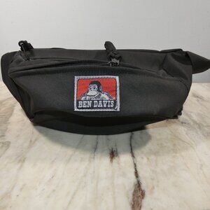 Ben Davis Waist Cross Body Bag/ Fanny Pack Black